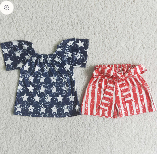 Rustic Stars and Stripes Set