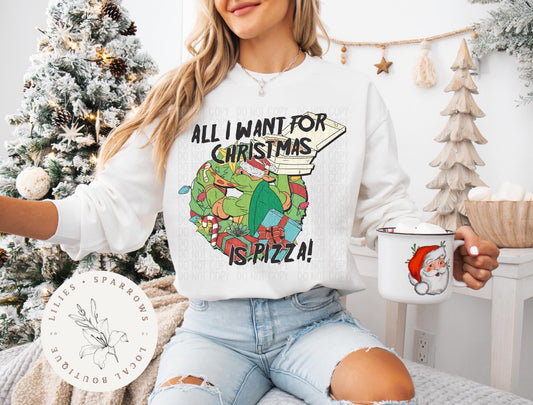 Ninja Christmas Pizza